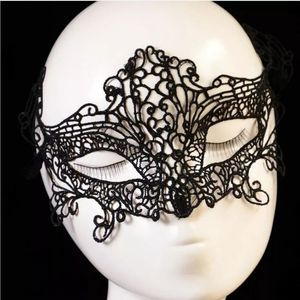 Sexy Women Lady Girl Black Lace Eye Mask for Halloween Masquerade Party US